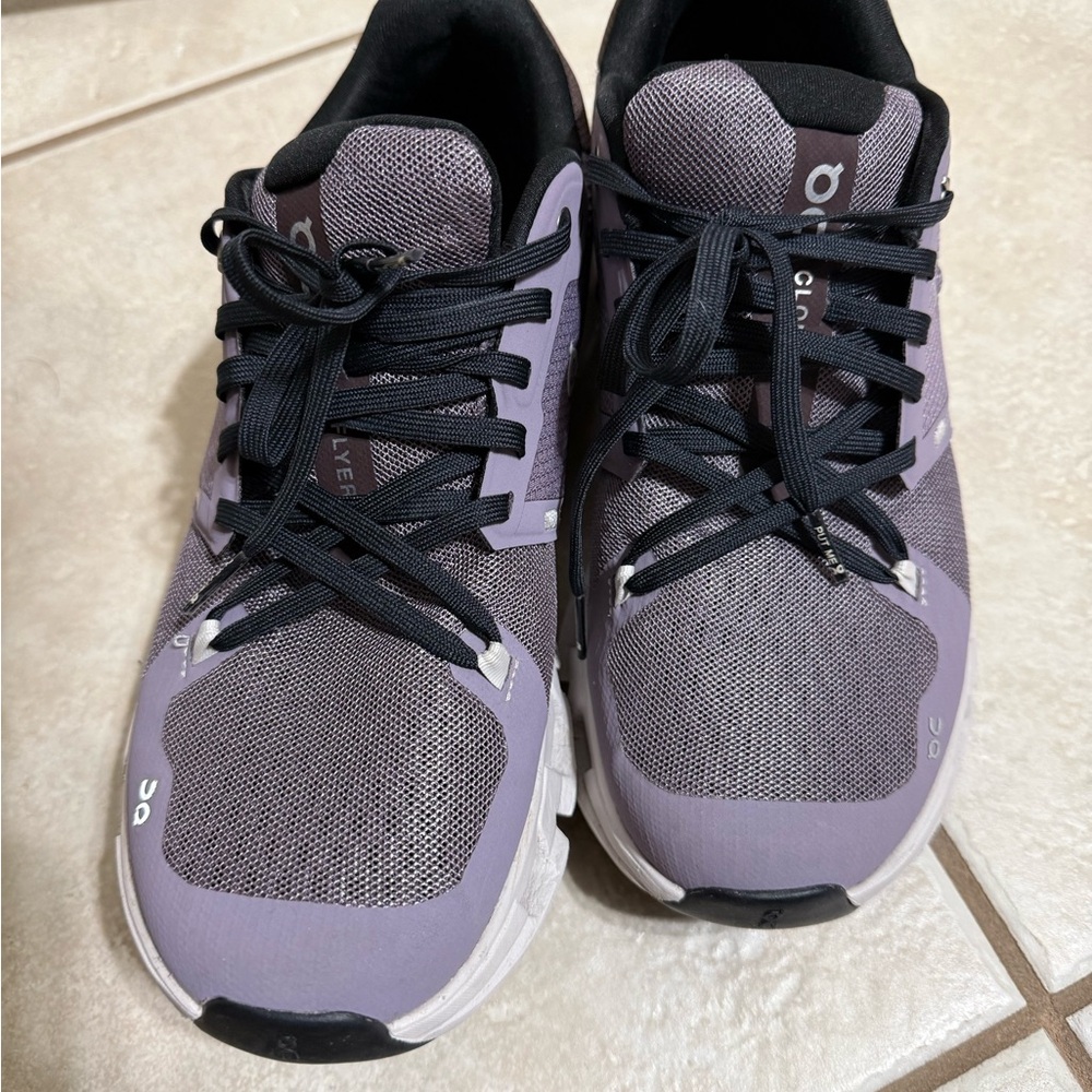 On Running Women's Sneakers in Purple and Black